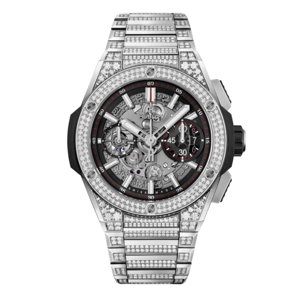 Hublot, Big Bang Integral Titanium Pavé Watch, Ref. # 451.NX.1170.NX.3704
