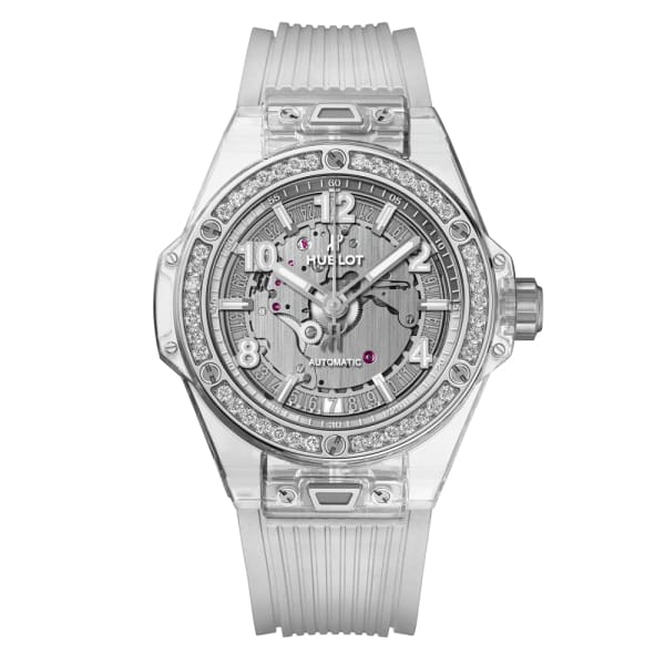 Hublot, Big Bang One Click Sapphire Diamonds Watch, Ref. # 465.JX.4802.RT.1204
