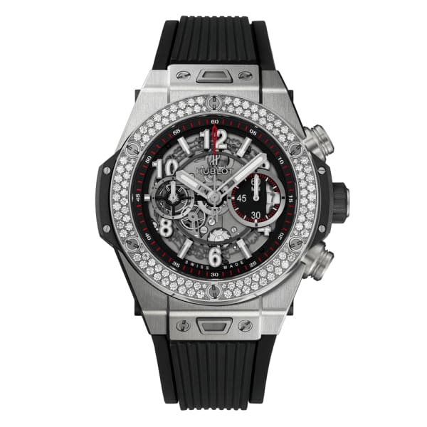 Hublot, Big Bang Unico Titanium Diamonds Watch, Ref. # 411.NX.1170.RX.1104