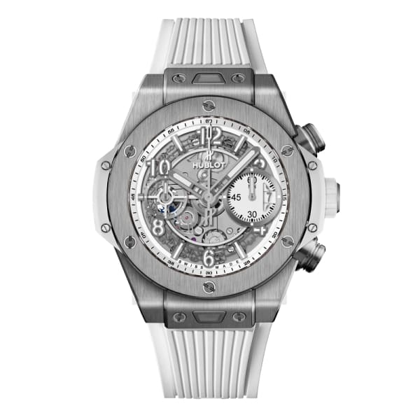 Hublot, Big Bang Unico Titanium White Watch, Ref. # 441.NE.2010.RW