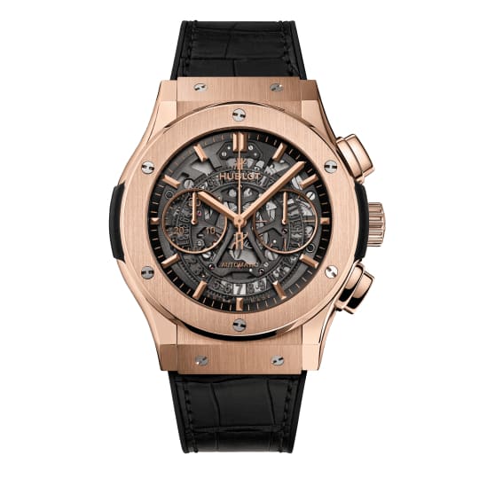 Hublot, Classic Fusion Aerofusion King Gold Watch, Ref. # 525.OX.0180.LR