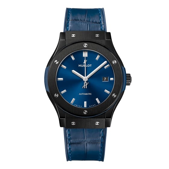 Hublot, Classic Fusion Ceramic Blue Watch, Ref. # 542.CM.7170.LR
