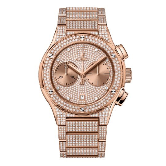 hublot classic fusion full pave