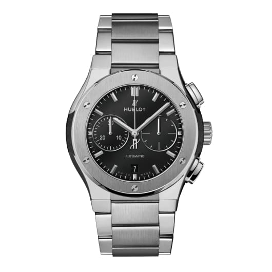 Hublot, Classic Fusion Chronograph Titanium Bracelet Watch, Ref. # 540.NX.1170.NX