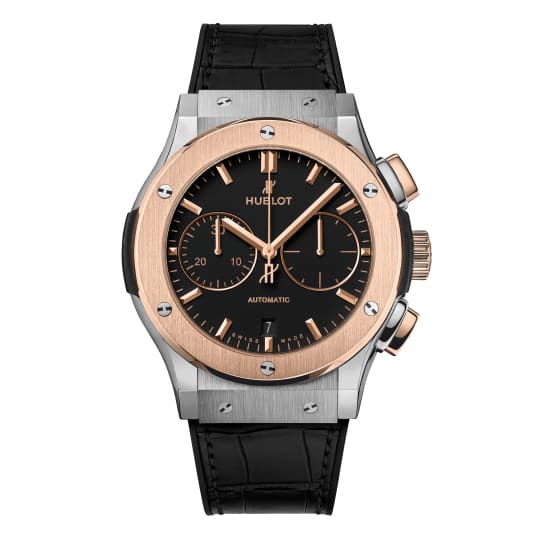 Hublot, Classic Fusion Chronograph Titanium King Gold Watch, Ref. # 521.NO.1181.LR