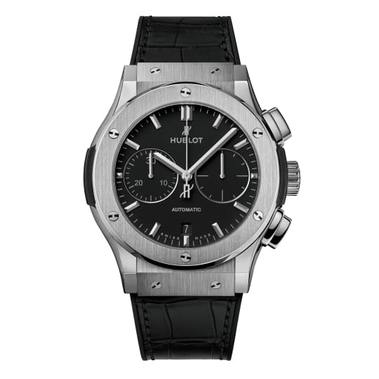 Hublot, Classic Fusion Chronograph Titanium Watch, Ref. # 521.NX.1171.LR