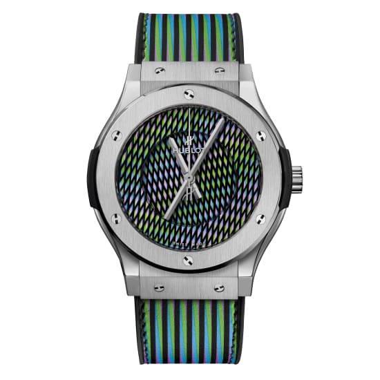 Hublot, Classic Fusion Cruz Diez Titanium Watch, Ref. # 511.NX.8900.VR.CZD19
