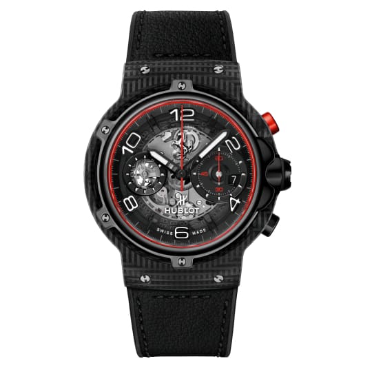 Hublot, Classic Fusion Ferrari Gt 3d Carbon Watch, Ref. # 526.QB.0124.VR
