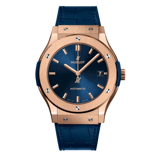 Hublot, Classic Fusion King Gold Blue Watch, Ref. # 511.OX.7180.LR