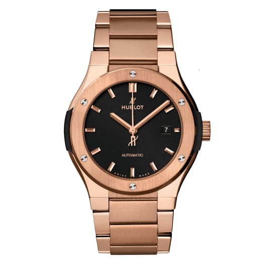Hublot, Classic Fusion King Gold Bracelet Watch, Ref. # 548.OX.1180.OX
