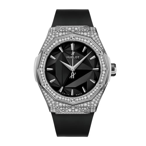 Hublot, Classic Fusion Orlinski Titanium Pavé Watch, Ref. # 550.NS.1800.RX.1604.ORL19