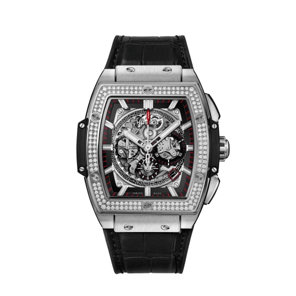 Hublot, Spirit Of Big Bang Titanium Diamonds Watch, Ref. # 601.NX.0173.LR.1104