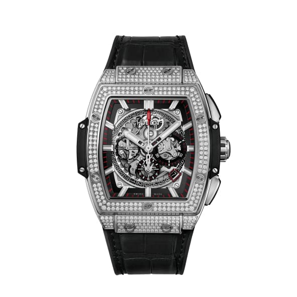 Hublot, Spirit Of Big Bang Titanium Pavé Watch, Ref. # 601.NX.0173.LR.1704