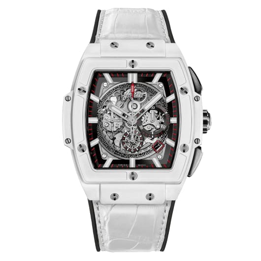 Hublot, Spirit Of Big Bang White Ceramic Watch, Ref. # 601.HX.0173.LR