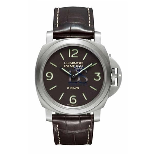 Panerai Luminor Base 8 Days Titanio Mechanical Brown Dial PAM00562