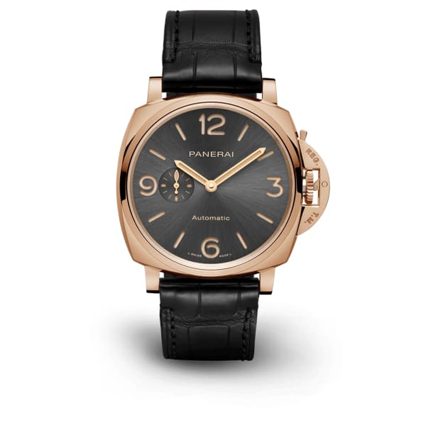 Panerai, Luminor Due - 45mm, Goldtech™ Case, Sun-brushed Anthracite dial Watch, Ref. # Pam00675