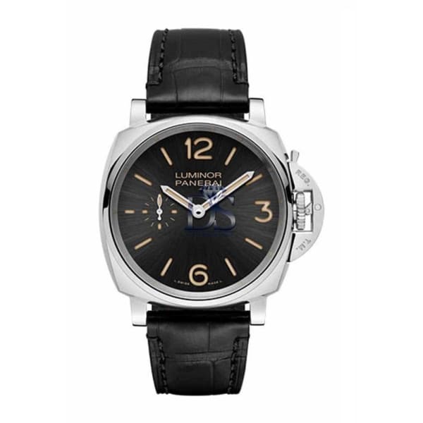 Panerai Luminor Due Black Dial Mens Hand Wound Watch PAM00676