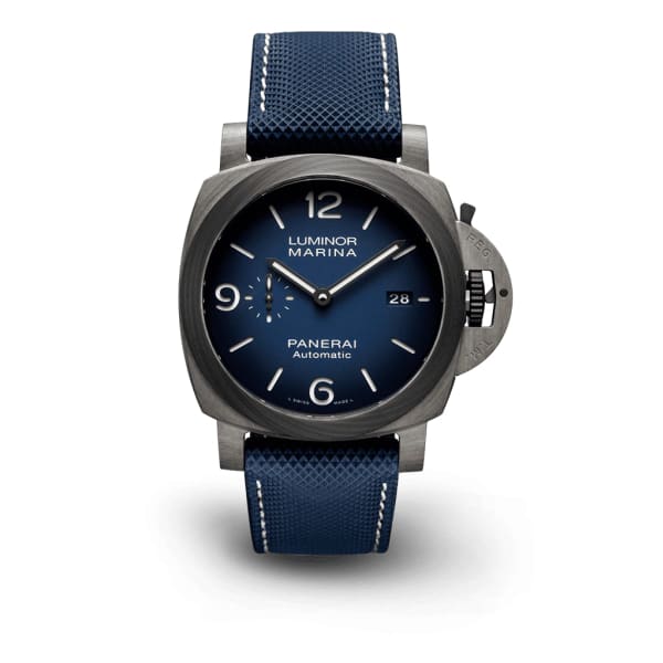 Panerai, Luminor Marina Fibratech™ Vulcano Blu - 44mm, Fibratech™ Case, Shaded Blue dial Watch, Ref. # Pam01663