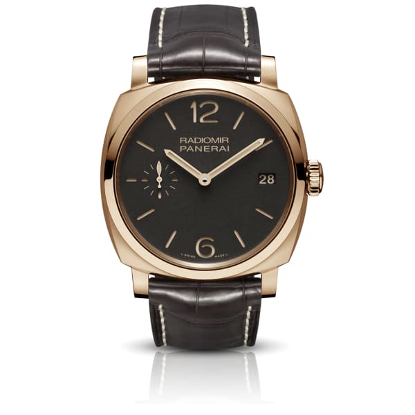 Panerai, Radiomir - 47mm, Polished Goldtech™, Brown dial Watch, Ref. # Pam00515