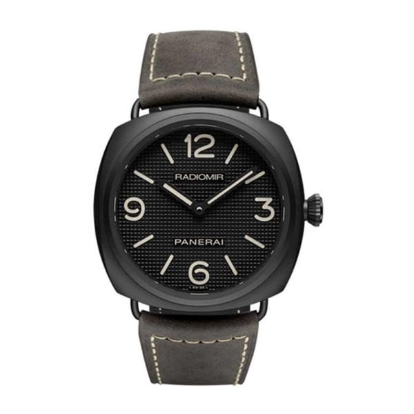 Panerai Radiomir Ceramica Black Dial Matte Ceramic Mens Watch PAM00643