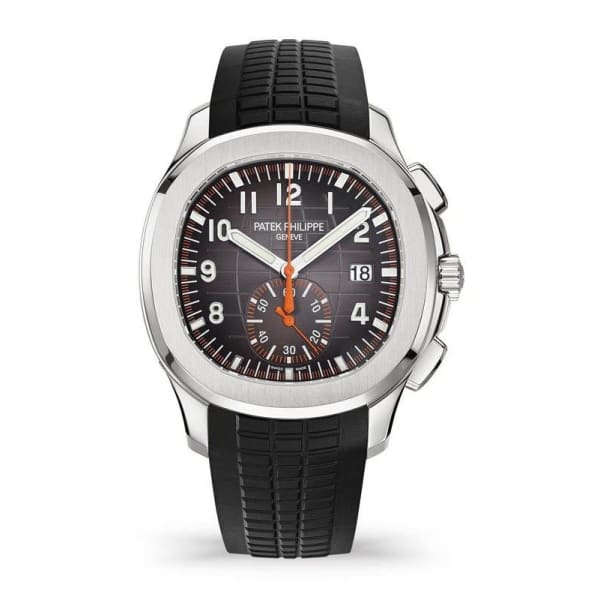 Patek Philippe, Aquanaut Steel 5968A-001 with Black Embossed dial Watch