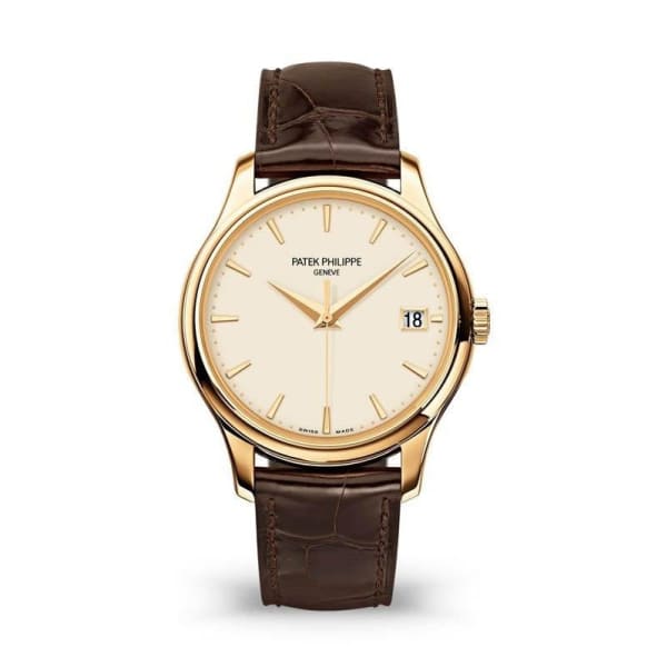 Patek Philippe, Calatrava 18k Yellow Gold 5227J-001 with Ivory Lacquered dial Watch, Ref. #