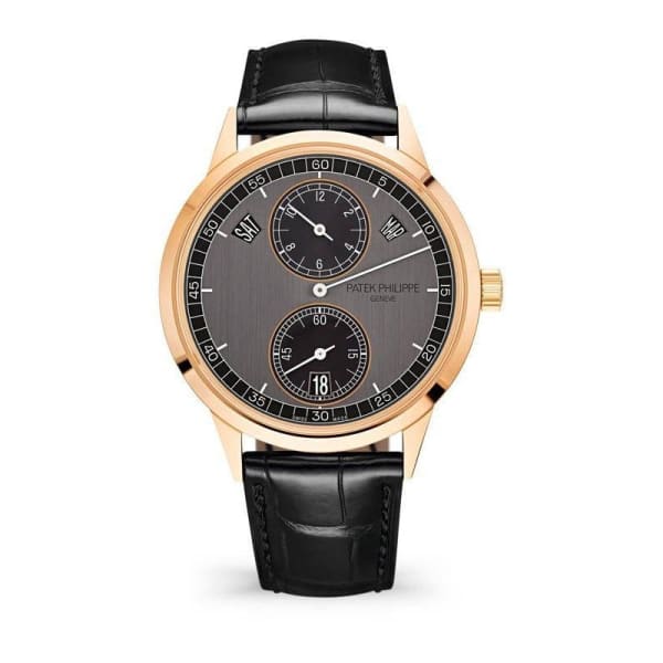 Patek Philippe, Complications 18k Rose Gold 5235-50R-001 with Two-tone Graphite and Ebony Black dial Watch, Ref. #