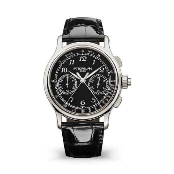 Patek Philippe, Grand Complications Platinum 5370P-001 with Authentic Black Enamel dial Watch, Ref. #
