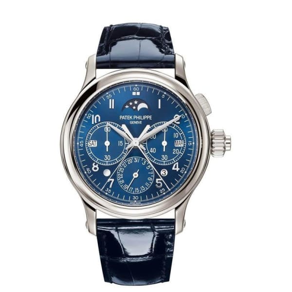 Patek Philippe, Grand Complications Platinum 5372P-001 with Blue Sunburst dial Watch, Ref. #