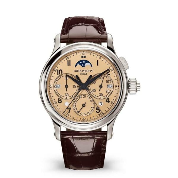 Patek Philippe, Grand Complications Platinum 5372P-010 with Rose Gold dial Watch, Ref. #