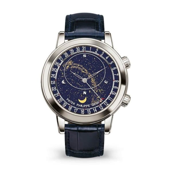Patek Philippe, Grand Complications Platinum 6102P-001 with Blue dial Watch