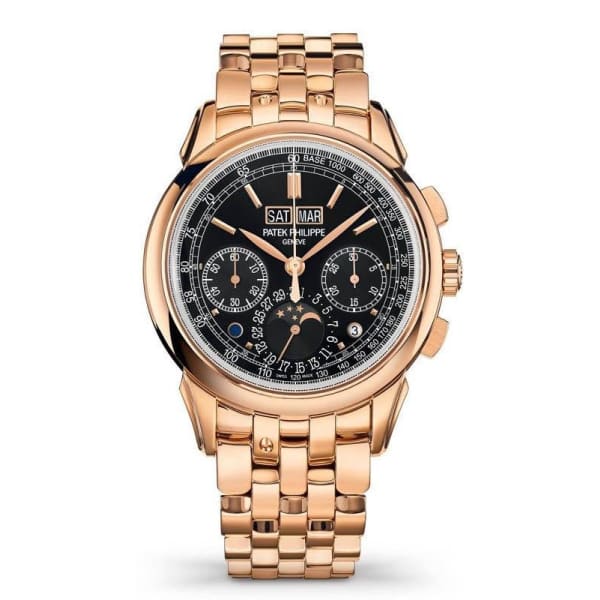 Patek Philippe, Grand Complications 18k Rose Gold 5270-1R-001 with Ebony Black dial Watch, Ref. #