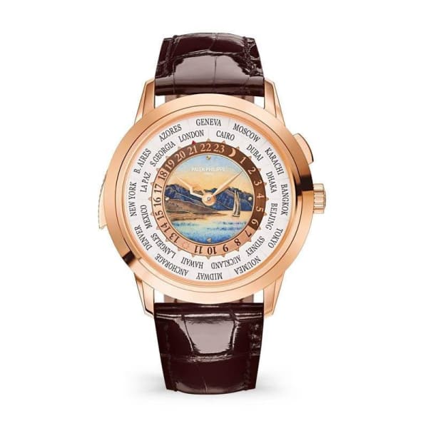 Patek Philippe, Grand Complications 18k Rose Gold 5531R-012 with Cloisonné Enamel Center dial Watch, Ref. #