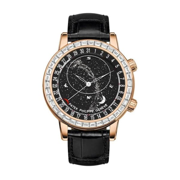 Patek Philippe, Grand Complications 18k Rose Gold 6104R-001 with Black dial Watch