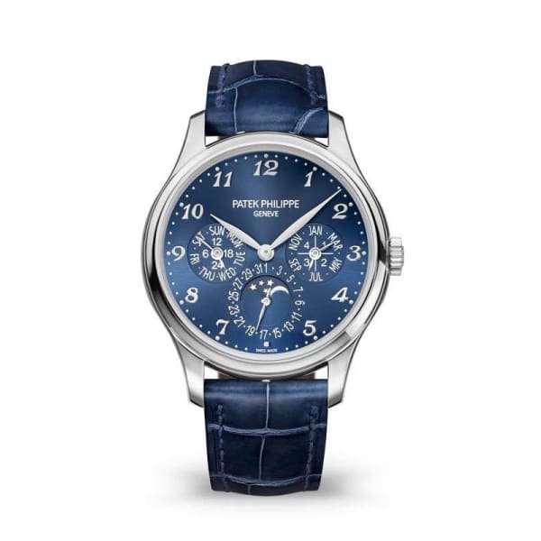 Patek Philippe, Grand Complications 18k White Gold 5327G-001 with Royal Blue Sunburst dial Watch, Ref. #