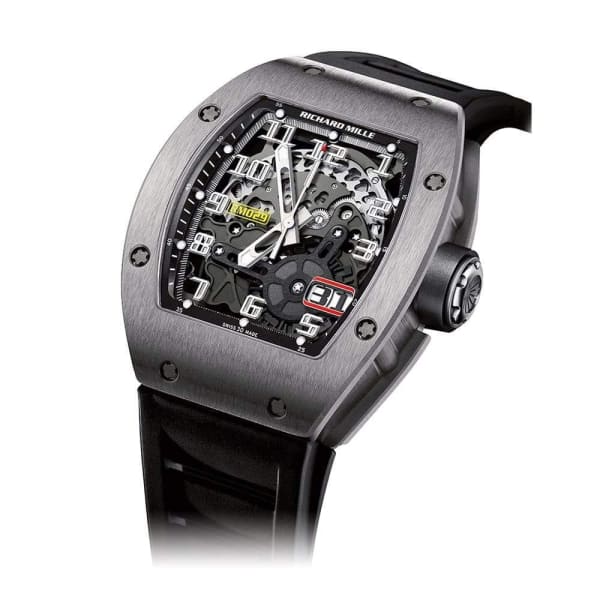 RICHARD MILLE, Automatic with Declutchable Rotor Titanium watch, Ref. # RM 30