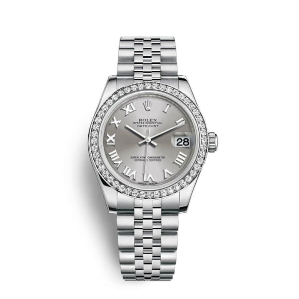 Rolex, Datejust 31 Watch, Rhodium dial, Jubilee Steel bracelet 178384-0007
