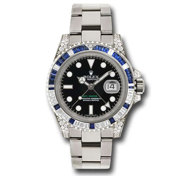 Gmt diamond bezel best sale