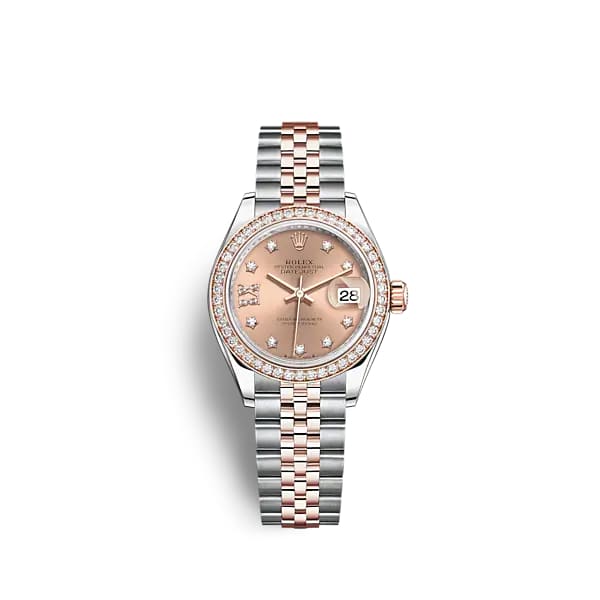 Lady datejust rose sale