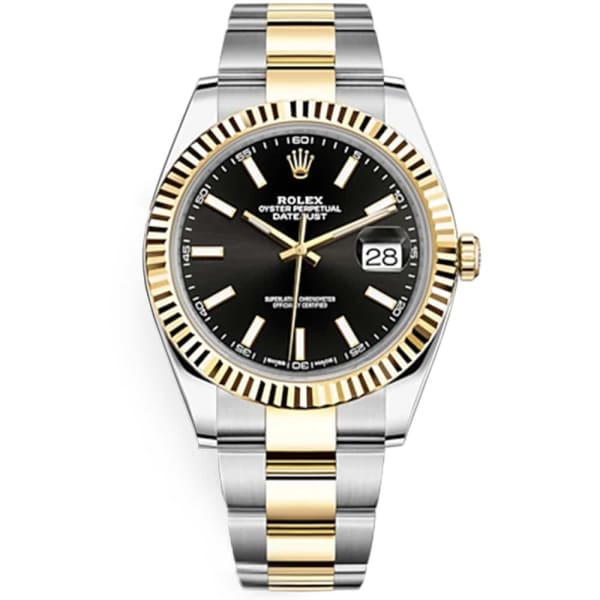 Rolex Oyster Perpetual Datejust 41, Black Dial, 126333-0013