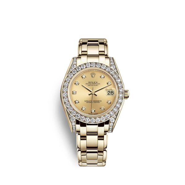 Rolex, Pearlmaster 34 Watch, 81158-0013