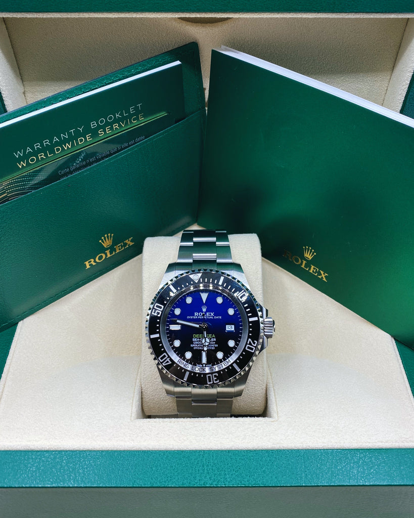rolex sea dweller deepsea james cameron blue dial ref 126660 0002 luxury swiss watches