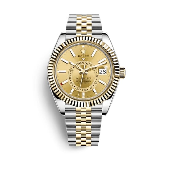 Rolex, Sky-Dweller Watch 18k yellow gold Two Tone Ref. # 326933-0004
