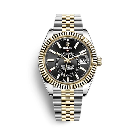 Rolex, Sky-Dweller 18k yellow gold Two Tone Watch, Ref. # 326933-0005