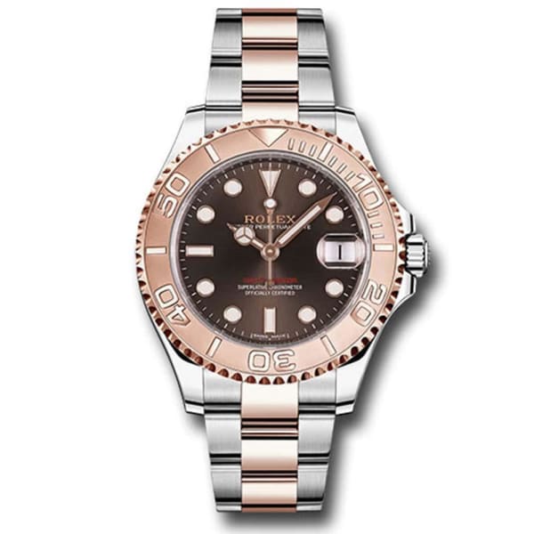 Rolex, Yacht-Master 40, Steel and Rose Gold, Chocolate dial, Oyster Bracelet Automatic, 126621-0001