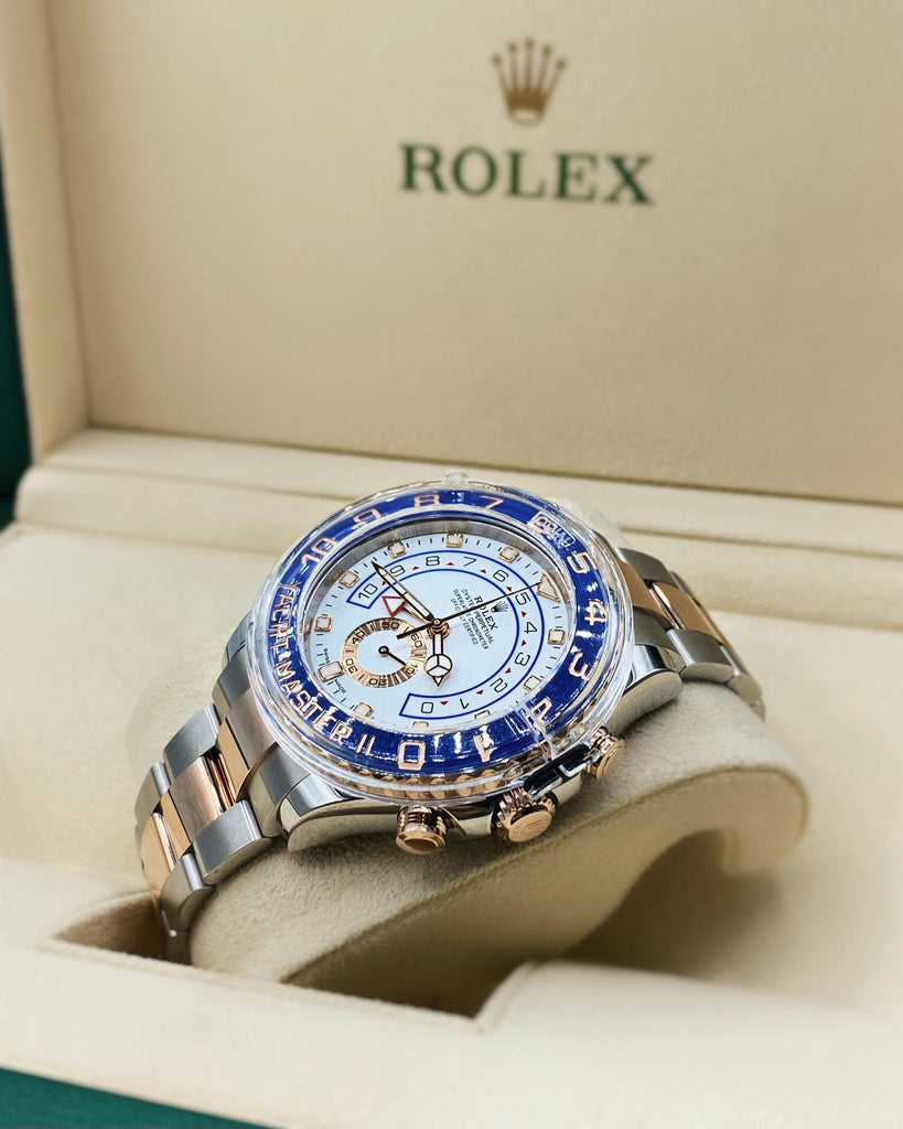 Rolex, Yacht-Master II 44 Men's Watch, Steel and 18kt Rose Gold, 116681-0002