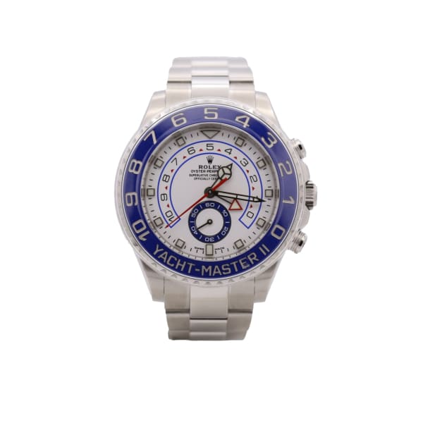 IMPORTED ROLEX YACHT-MASTER II OYSTER PERPETUAL, 44 MM, STEEL AND