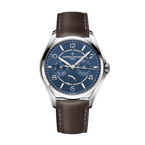 Vacheron Constantin Overseas Blue Dial Chronograph Mens Watch