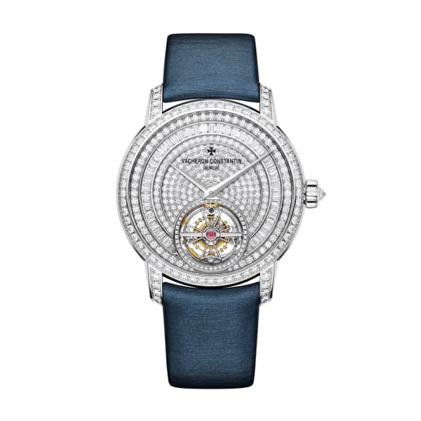 Vacheron Constantin, Traditionnelle Tourbillon Jewellery Watch, Ref. # 6025T/000G-B635