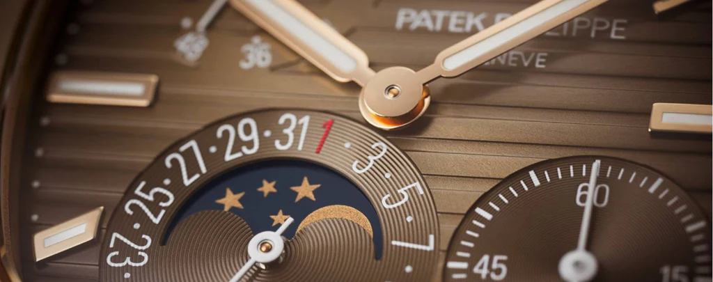 patek philippe brown diAL